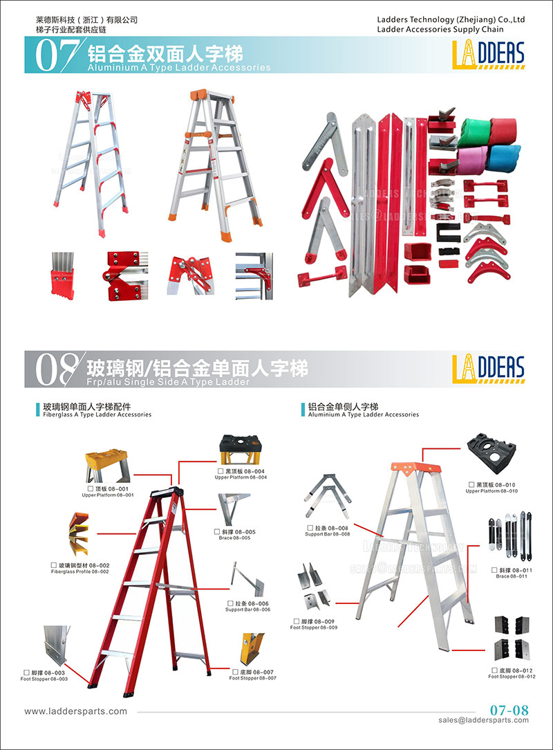 Electronic catalog of ladder accessories in 2023