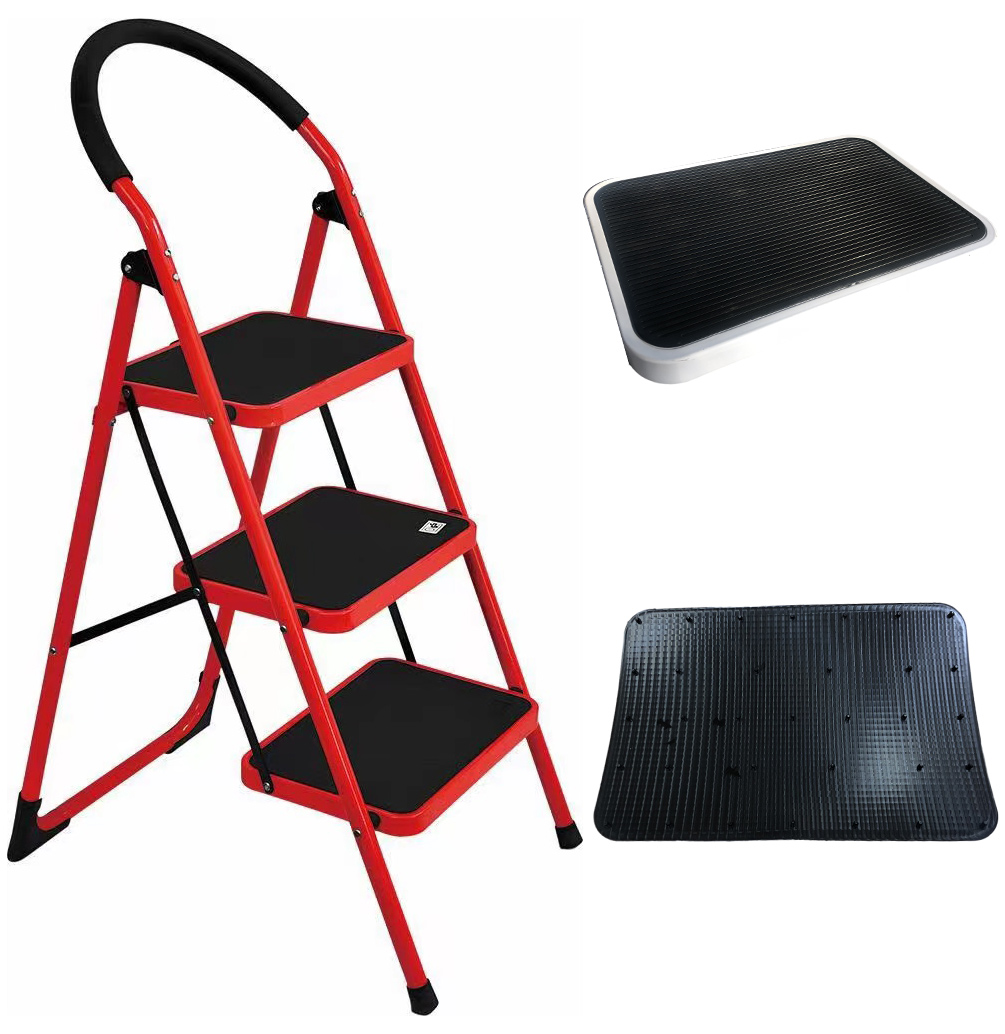 Steel Platform With Powder Coating Surface and the Rubber